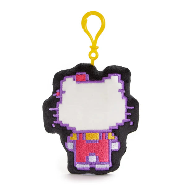 Hello Kitty Retro Pixel Squeezable Mascot Clip On