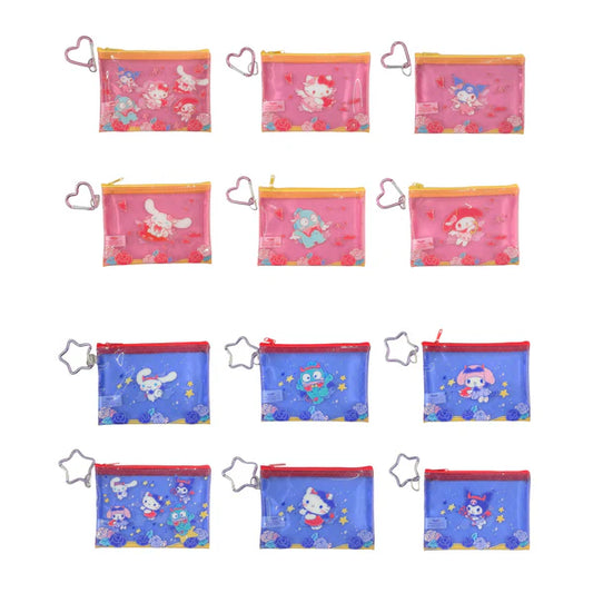 Sanrio Characters Mix Angel Devil Zipper Pouch Blind Box