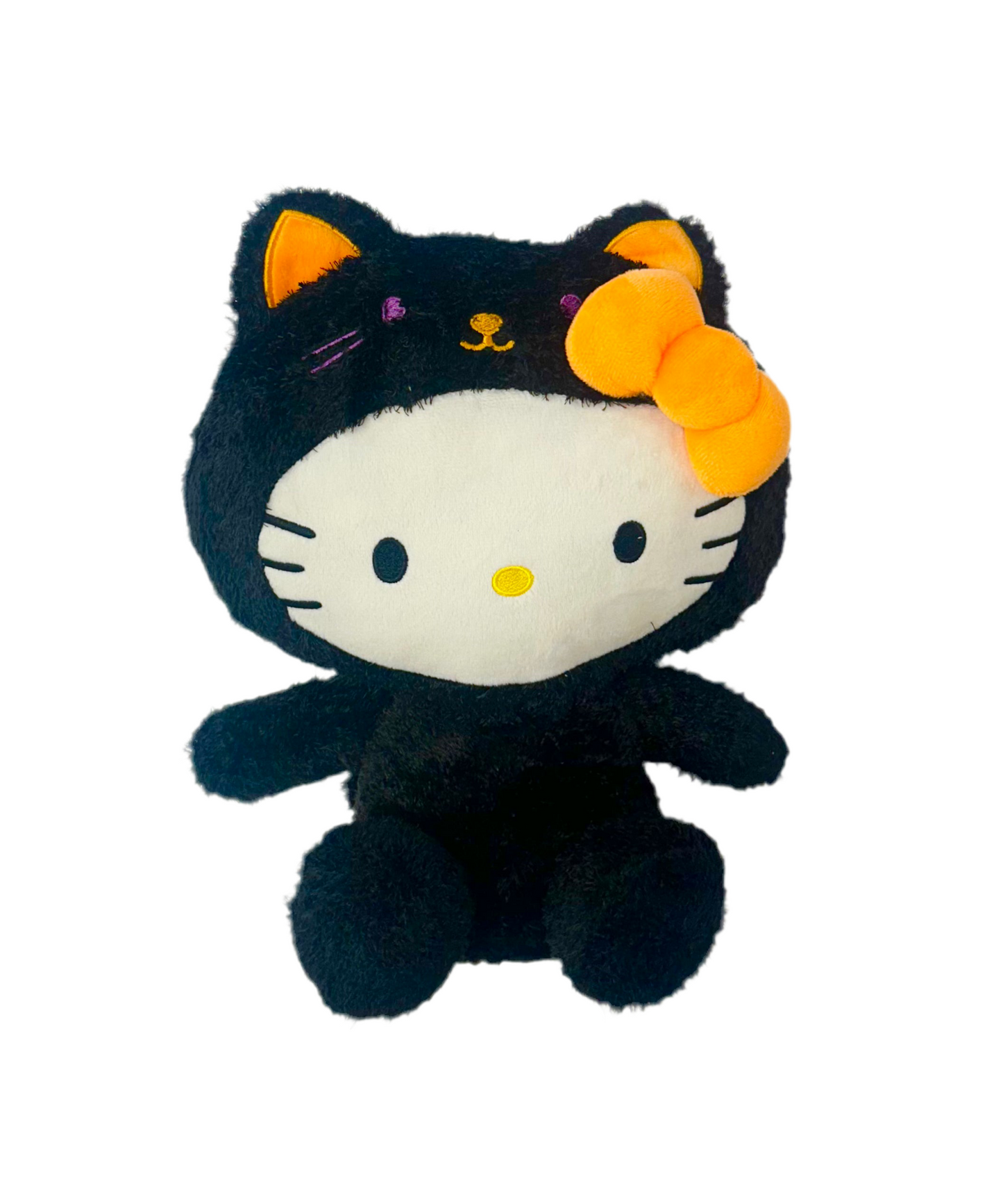 Hello Kitty Black Cat Costume 12" Plush