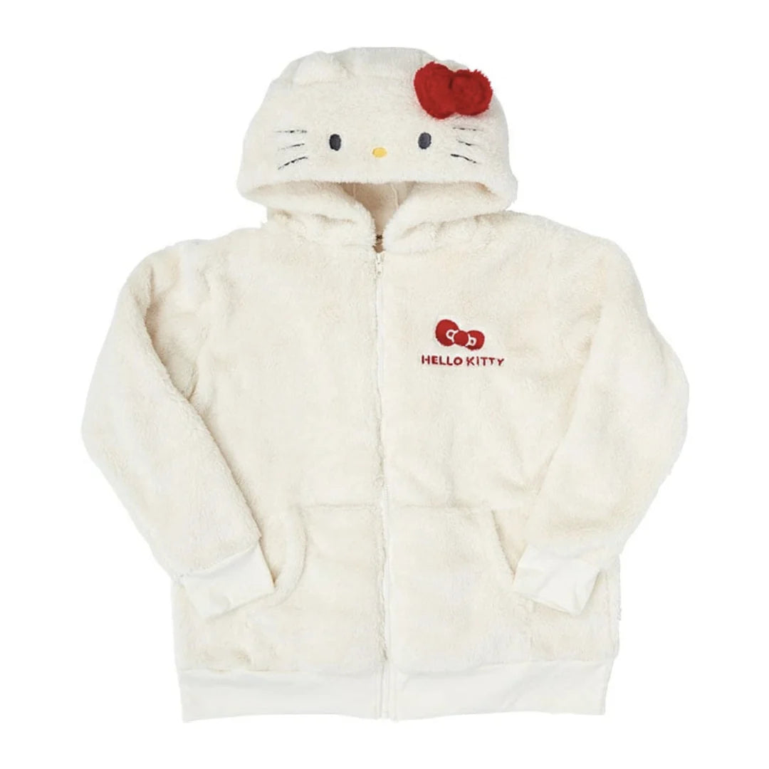 Hello Kitty Face Zip Up Jacket