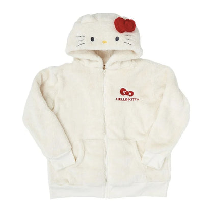 Hello Kitty Face Zip Up Jacket