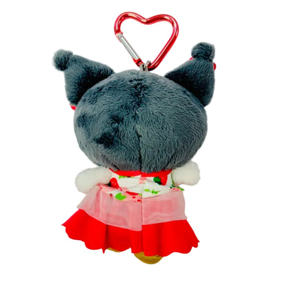 Kuromi Strawberry News Mascot Clip On