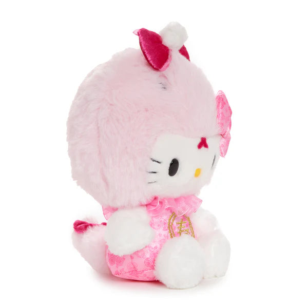 Hello Kitty Chinese New Year Pink Snake Bean Doll