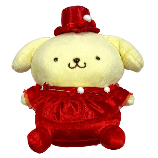 Pompompurin Christmas Dress 15" Plush