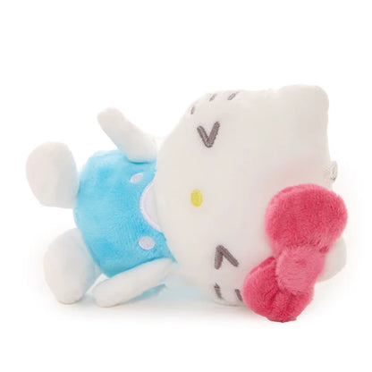 Hello Kitty Frightened Plush Mascot Keychain