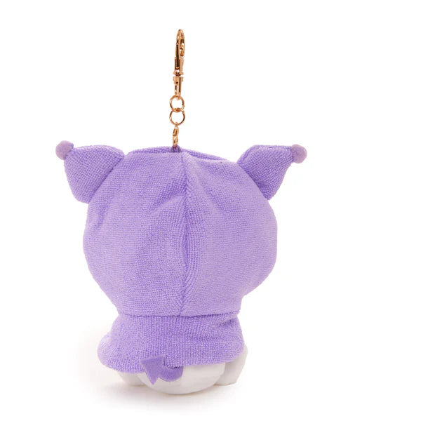 Kuromi Frightened Plush Mascot Keychain