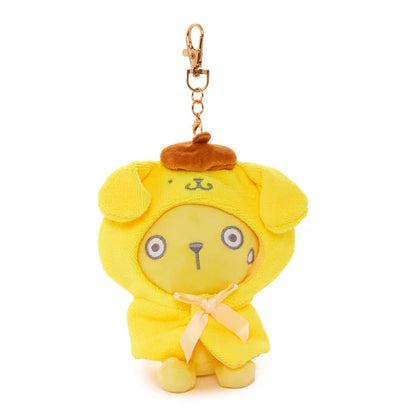Pompompurin Frightened Mascot Clip On Plush
