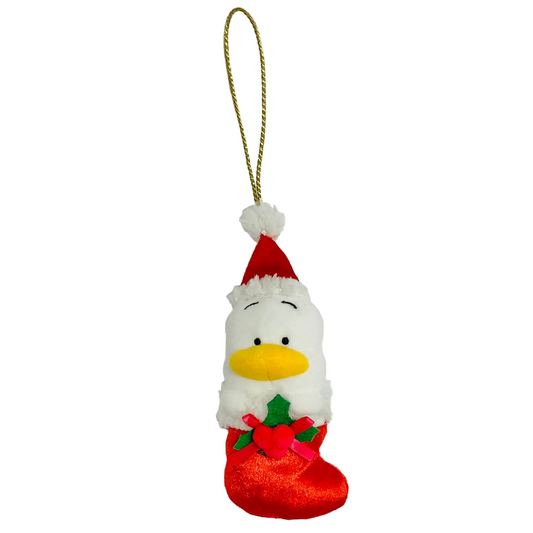 Ahiru no Pekkle Christmas Stocking Mascot Ornament