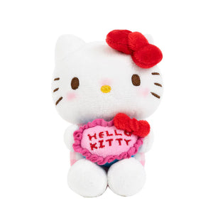 Hello Kitty 50th Anniversary Pink Gingham Mascot Clip On