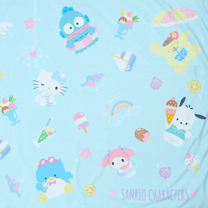 Sanrio Characters Tropical Blanket