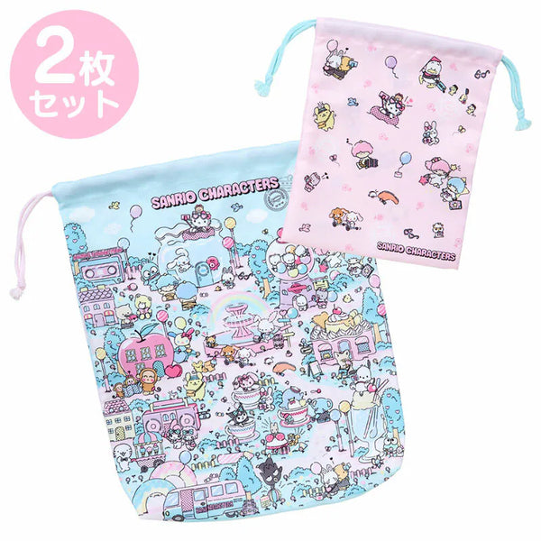 Sanrio Characters Fantasy Trip Drawstring Bag