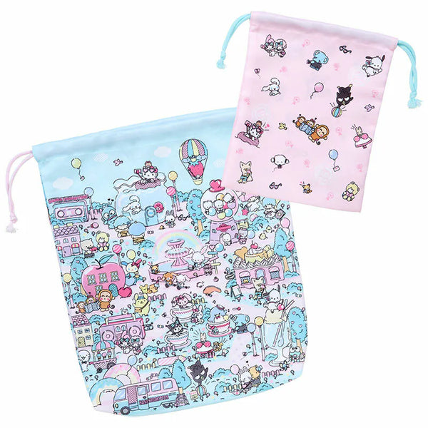 Sanrio Characters Fantasy Trip Drawstring Bag