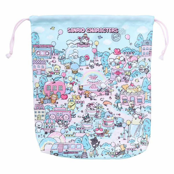 Sanrio Characters Fantasy Trip Drawstring Bag