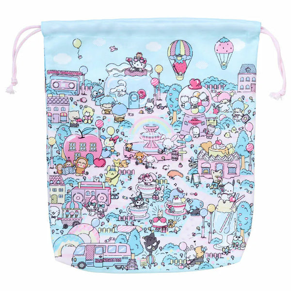 Sanrio Characters Fantasy Trip Drawstring Bag