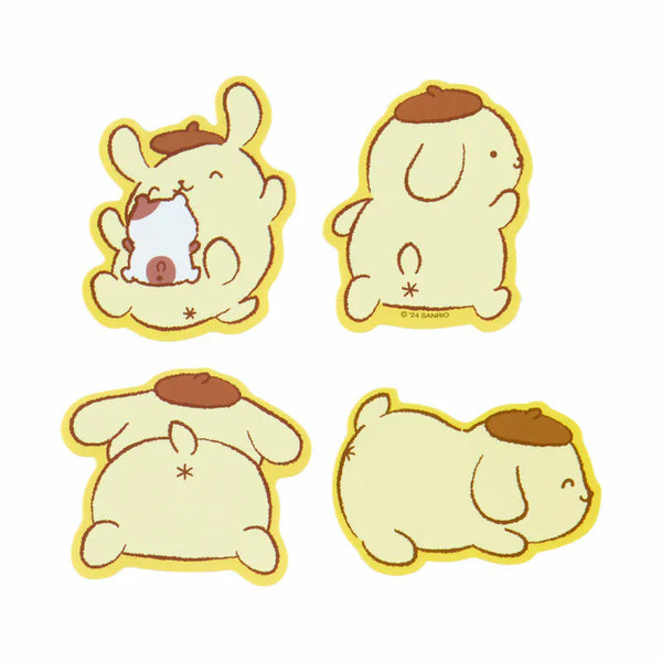 Pompompurin Oshiri Puri Puri Purin 10-pc Sticker Pack