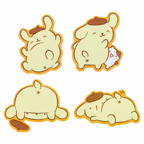 Pompompurin Oshiri Puri Puri Purin 10-pc Sticker Pack