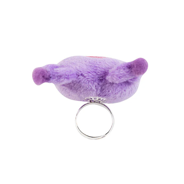 Kuromi Plush Mascot Ring