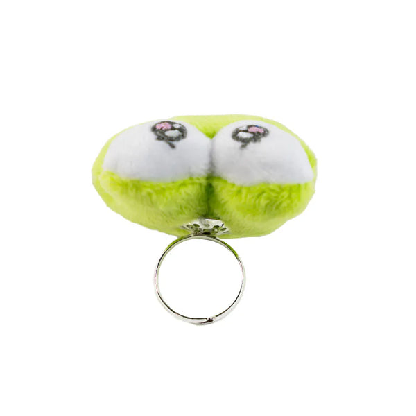 Keroppi Plush Mascot Ring