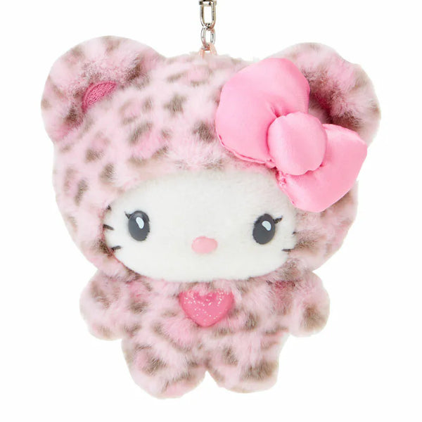 Hello Kitty Pink Gal Kuma Keychain with Mascot