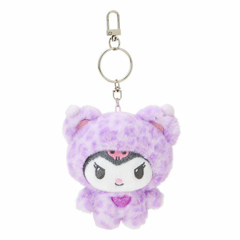 Kuromi Gal Kuma Keychain with Mascot