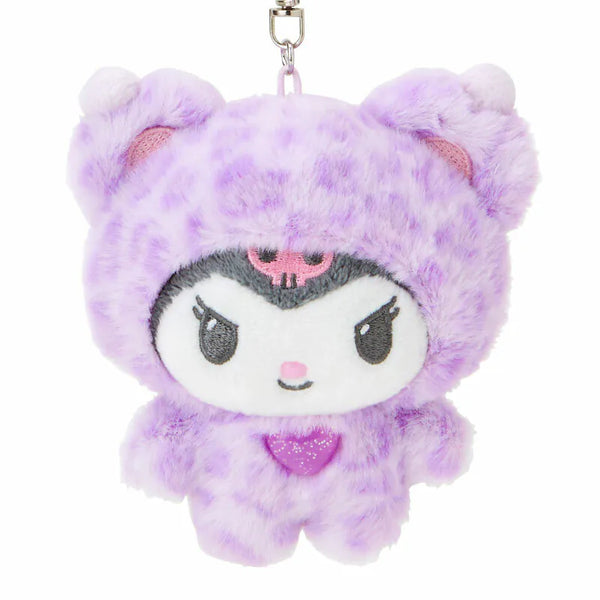 Kuromi Gal Kuma Keychain with Mascot