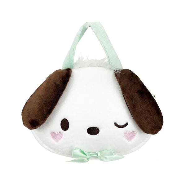 Pochacco Boa Diecut Shoulder Pouch