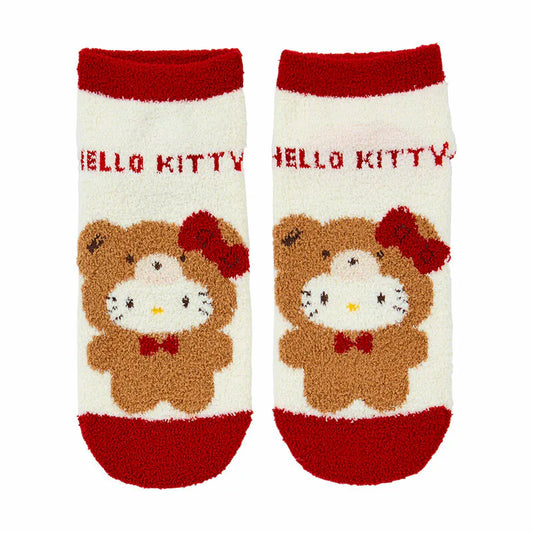 Hello Kitty Red Adult Bear Socks
