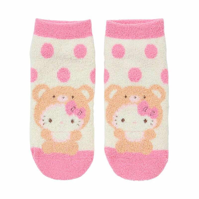 Hello Kitty Pink Adult Bear Socks