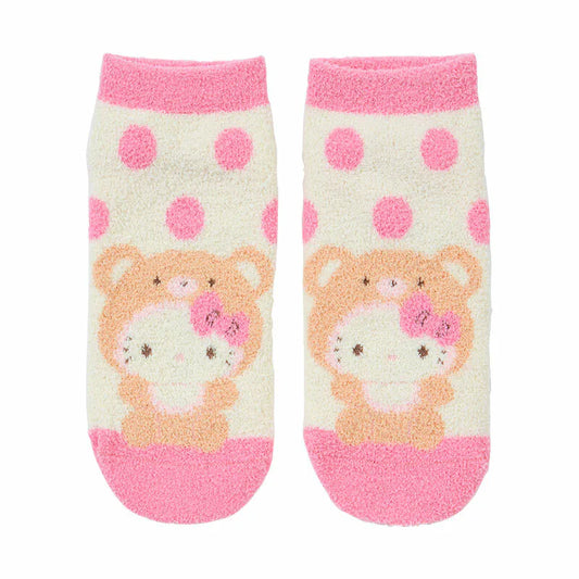 Hello Kitty Pink Adult Bear Socks