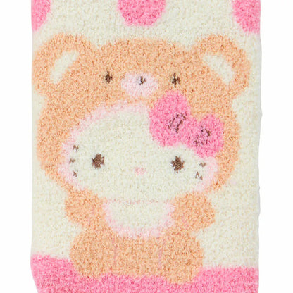 Hello Kitty Pink Adult Bear Socks