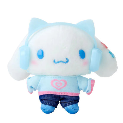 Cinnamoroll Headphones Keychain with Mascot