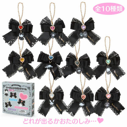 Sanrio Characters Gothic Night Party ID Ribbon Charm Blind Box