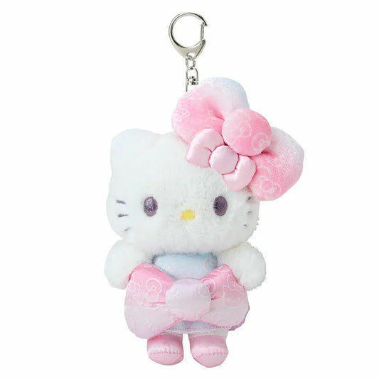 Hello Kitty The Fashionable Ribbons 50th Anniversary Mascot Keychain