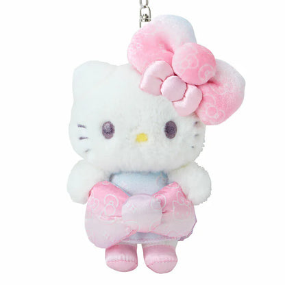 Hello Kitty The Fashionable Ribbons 50th Anniversary Mascot Keychain