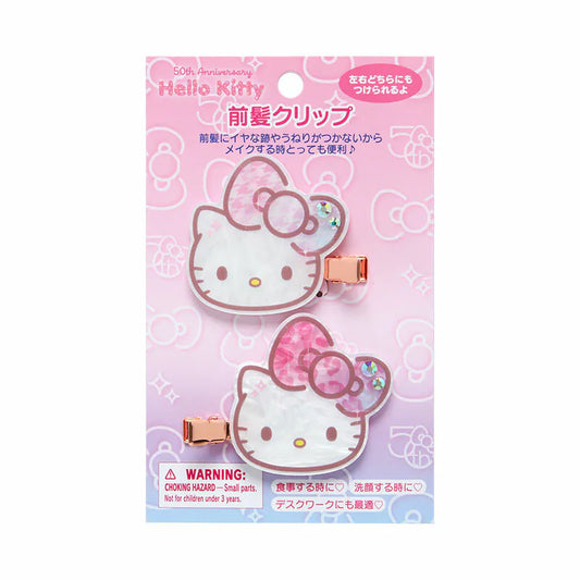 Hello Kitty The Fashionable Ribbons 50th Anniversary Hair Clip Set