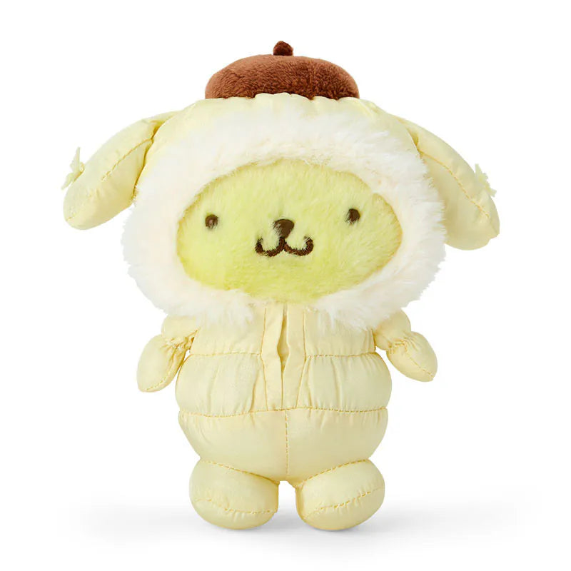 Pompompurin Winter Snowsuit Plush Mascot Keychain