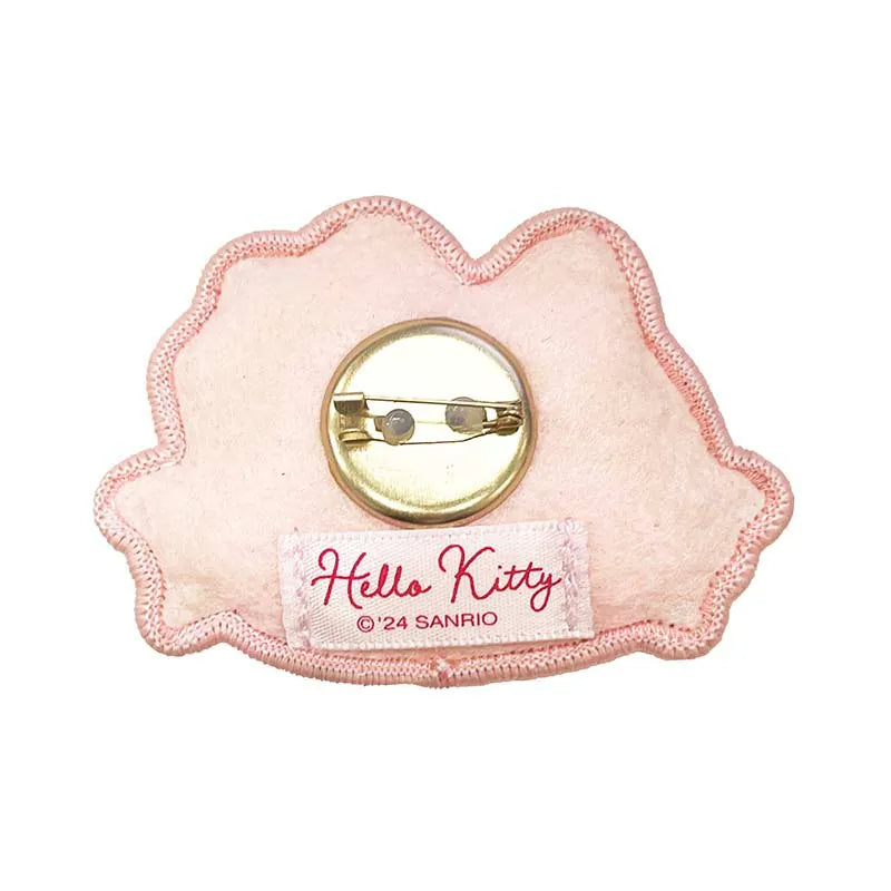 Hello Kitty Glitter Bow Brooch