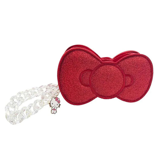 Hello Kitty Glitter Bow Pouch