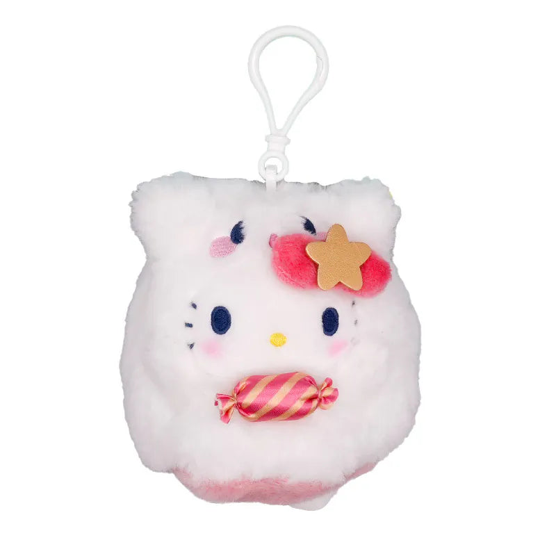 Hello Kitty Candy Ghost Mascot Keychain