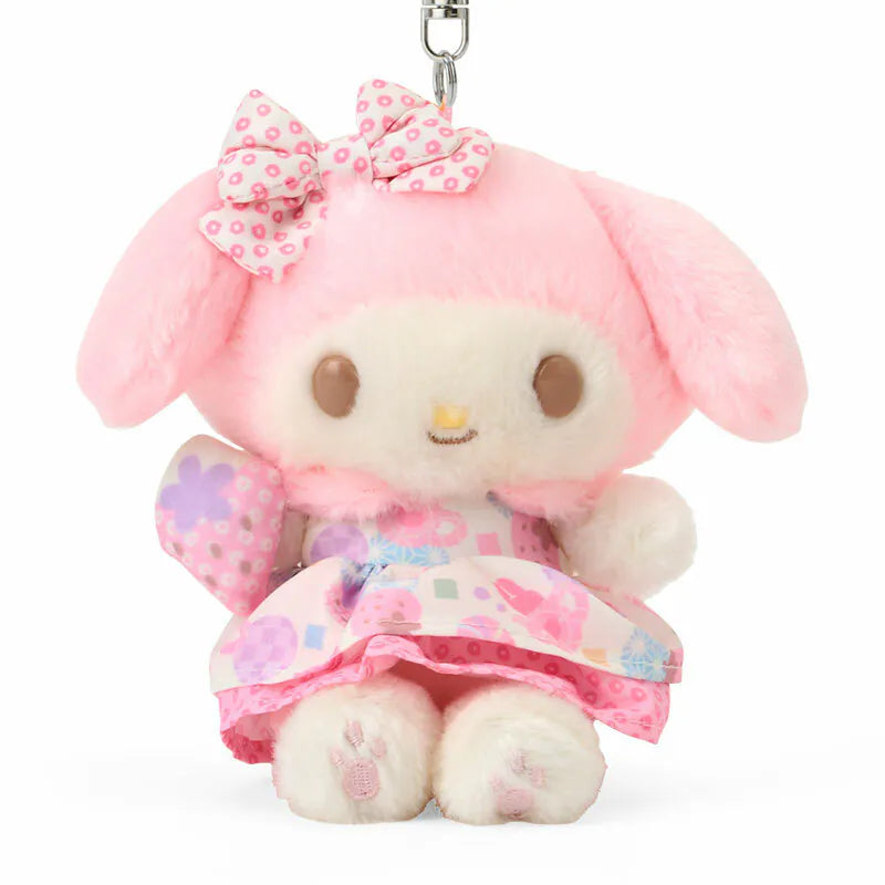 My Melody Pastel Keychain with Mascot