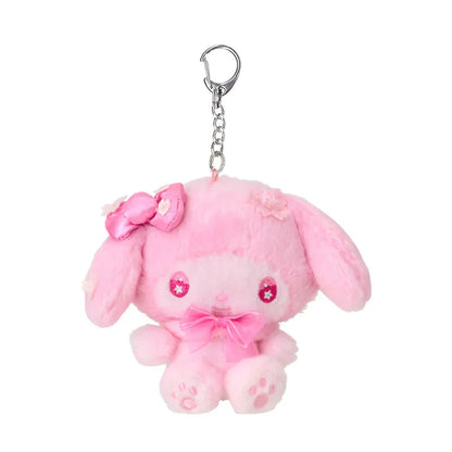 My Melody Sakura Mascot Plush Keychain