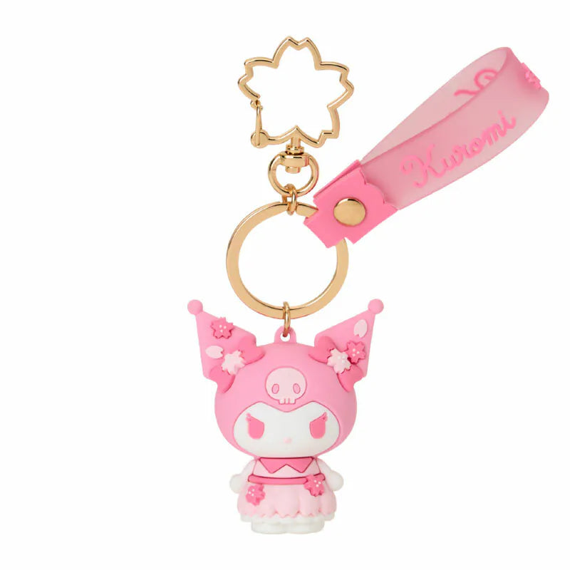 Kuromi Sakura Key Ring