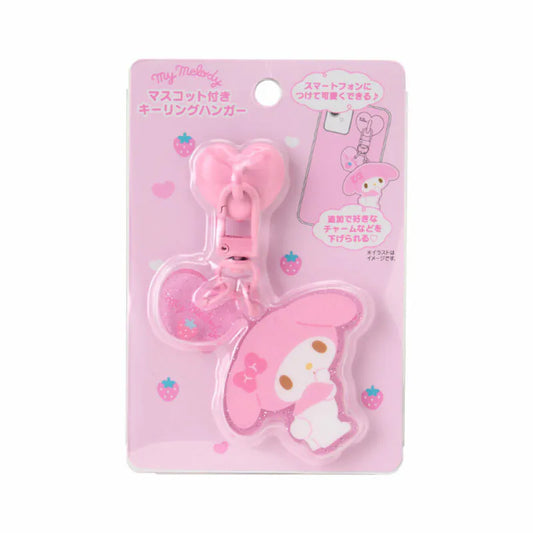 My Melody Phone Ring with Acrylic Mascot