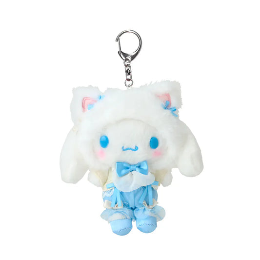 Cinnamoroll White Cat Ballerina Keychain with Mascot