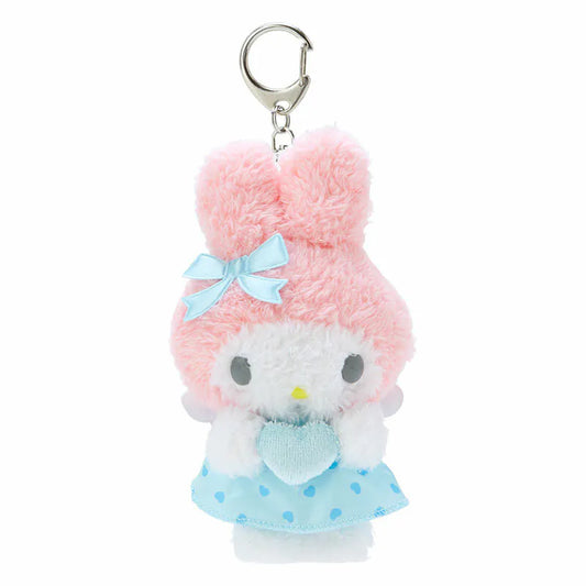 My Melody Dream Blue Keychain with Mascot