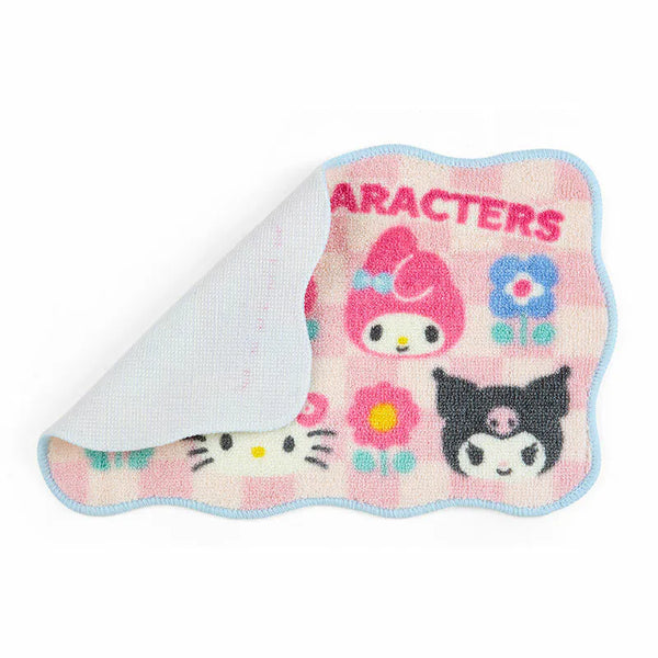 Sanrio Characters Pastel Check Rug