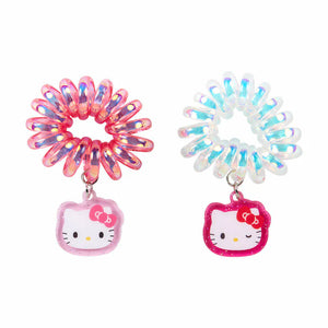 Hello Kitty Spiral Hair Ties (Set of 2)