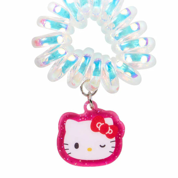 Hello Kitty Spiral Hair Ties (Set of 2)