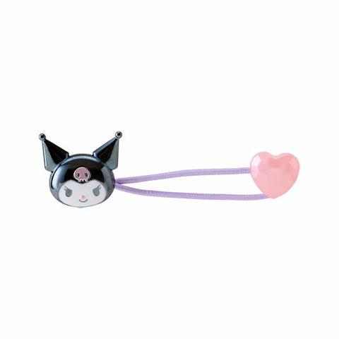 Kuromi Heart Ponytail Holder