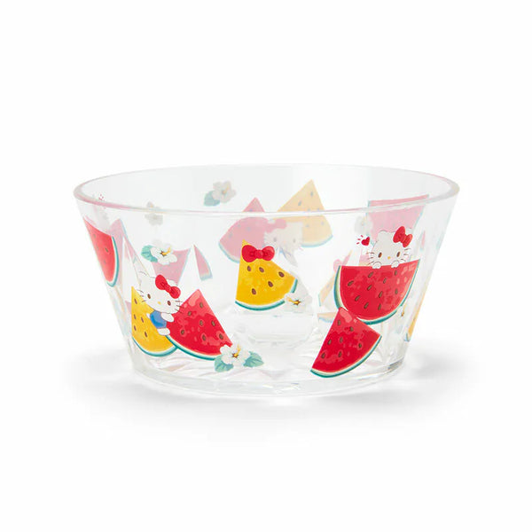 Hello Kitty Watermelon Plastic Bowl